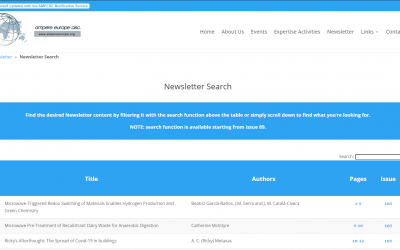 The AMPERE Newsletter and Search Function have been updated!