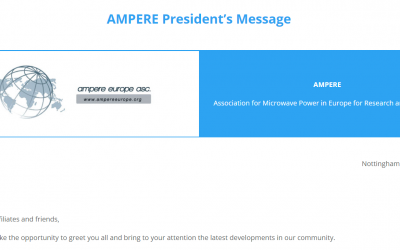 AMPERE 2023 conference in Cardiff/UK: read the President’s Letter!