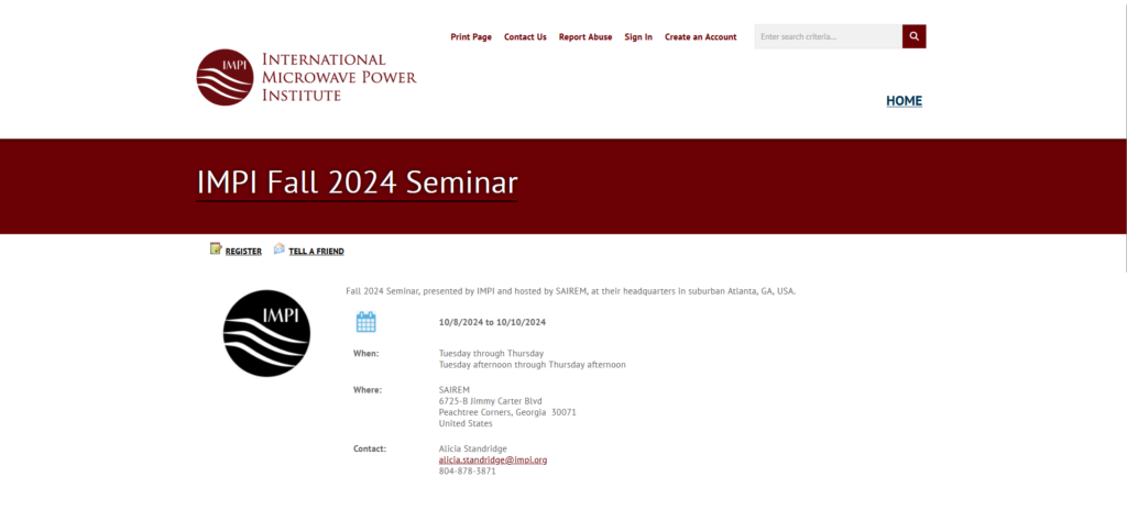 IMPI Fall seminar 2024