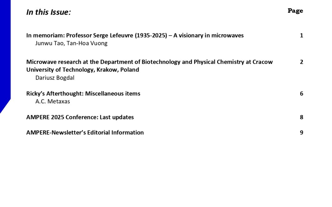 Newsletter: Issue 123 now online!